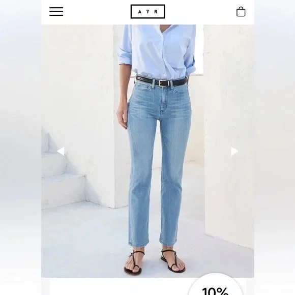 AYR Jeans Ayr Womens Light Blue Jeans Poshmark